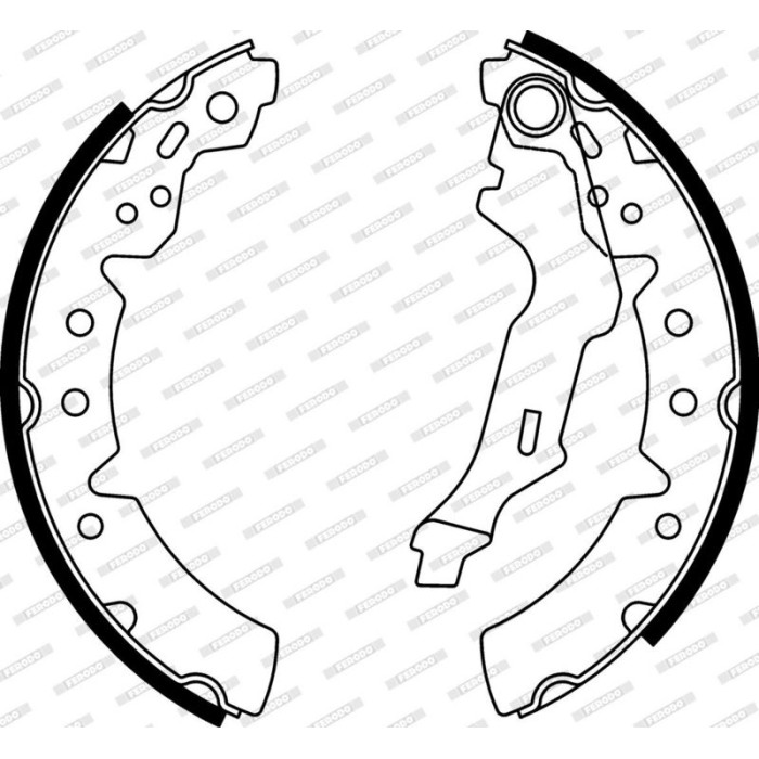 Ferodo FSB591 Bremsbackensatz PREMIER