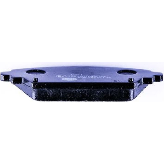Hella 8DB 355 011-951 Bremsbelagsatz, Scheibenbremse