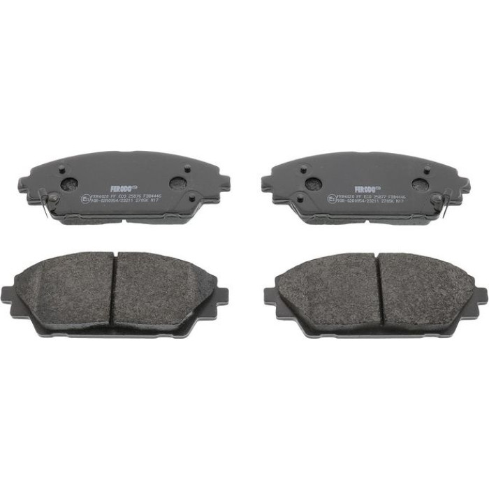 Ferodo FDB4446 Bremsbelagsatz, Scheibenbremse PREMIER ECO FRICTION Ferodo FDB4446 Bremsbelagsatz, Scheibenbremse PREMIER ECO FRICTION