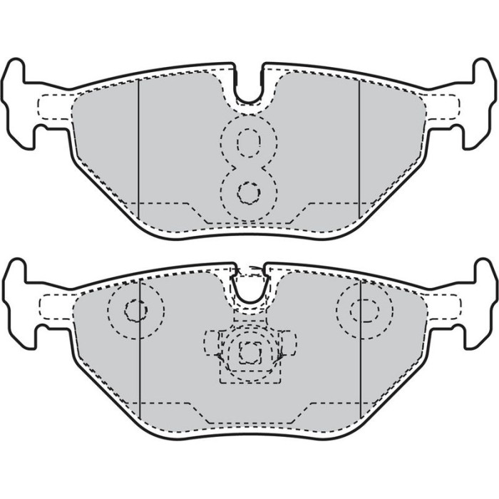 Valeo 598753 Bremsbelagsatz, Scheibenbremse Valeo 598753 Bremsbelagsatz, Scheibenbremse
