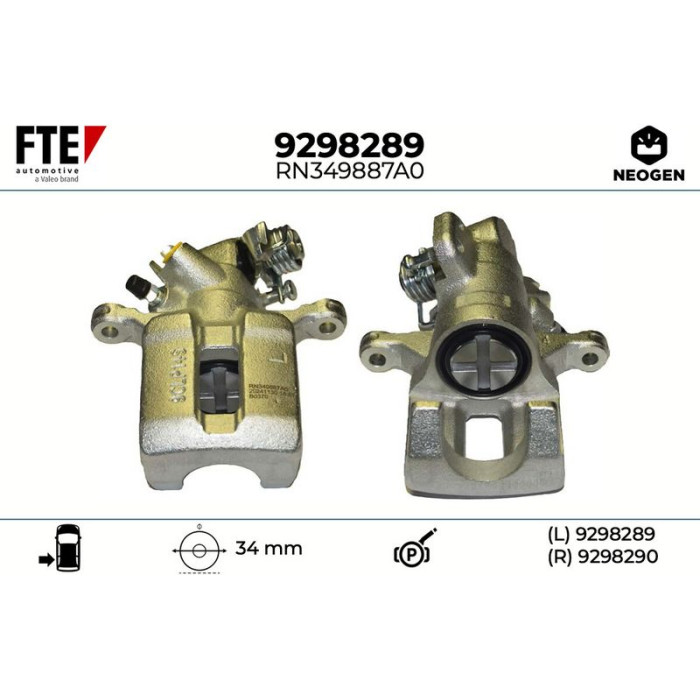 FTE 9298289 Bremssattel NEOGEN