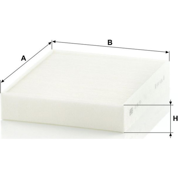 MANN-FILTER CU 25 001 Innenraumfilter, Partikelfilter