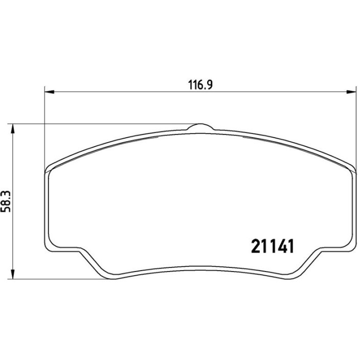 Brembo P 24 023 Bremsbelagsatz, Scheibenbremse PRIME LINE Brembo P 24 023 Bremsbelagsatz, Scheibenbremse PRIME LINE