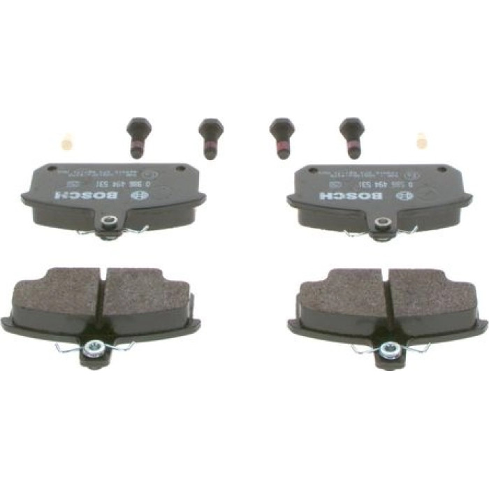 BOSCH 0 986 494 531 Bremsbelagsatz, Scheibenbremse