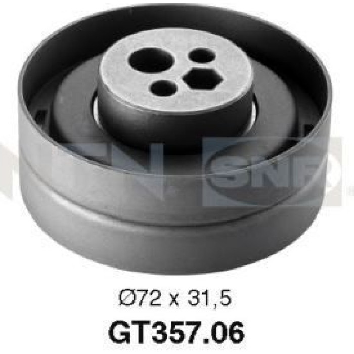 NTN-SNR GT357.06 Spannrolle, Zahnriemen NTN-SNR GT357.06 Spannrolle, Zahnriemen