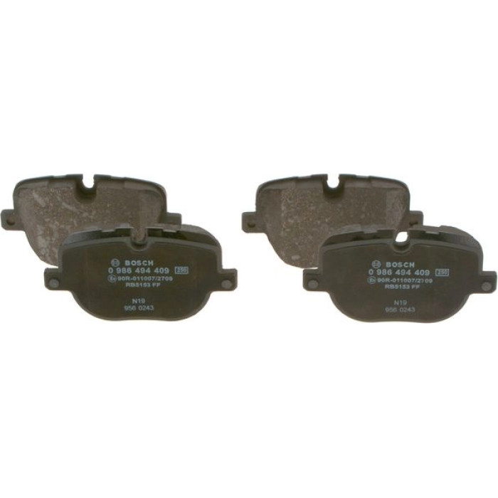 BOSCH 0 986 494 409 Bremsbelagsatz, Scheibenbremse BOSCH 0 986 494 409 Bremsbelagsatz, Scheibenbremse