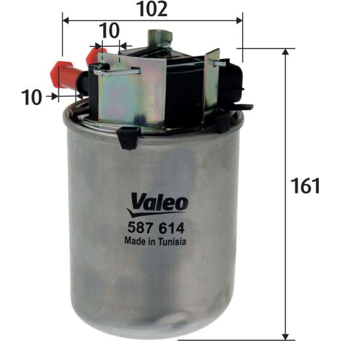Valeo 587614 Kraftstofffilter