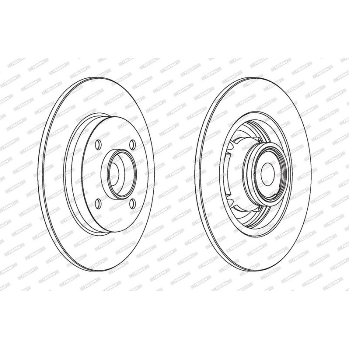 Ferodo DDF1560-1 Bremsscheibe PREMIER