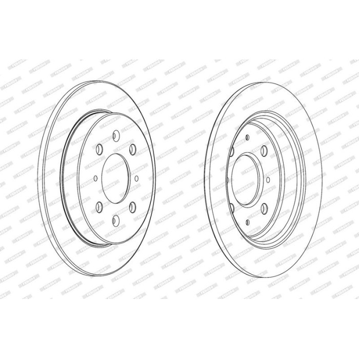 Ferodo DDF2244C Bremsscheibe PREMIER