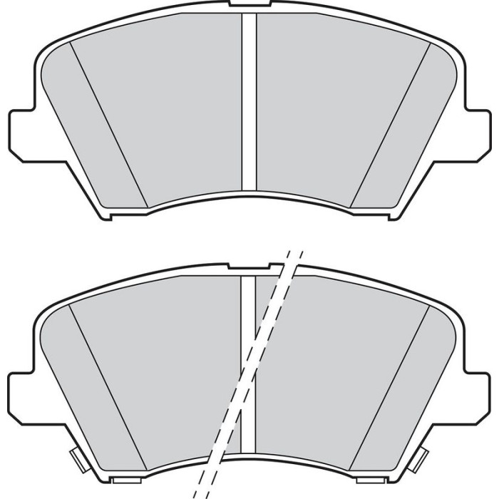 Bremsbelagsatz, Scheibenbremse 302887 Bremsbelagsatz, Scheibenbremse 302887