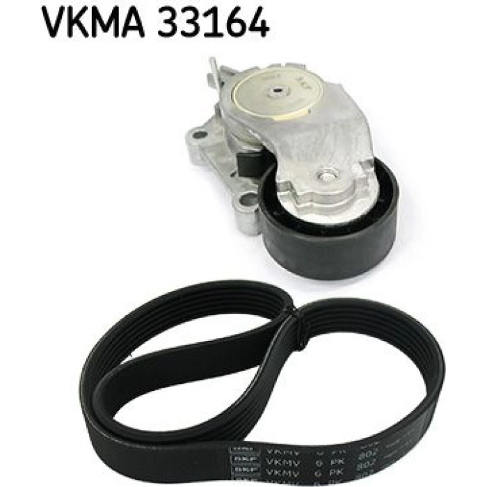 SKF VKMA 33164 Keilrippenriemensatz SKF VKMA 33164 Keilrippenriemensatz