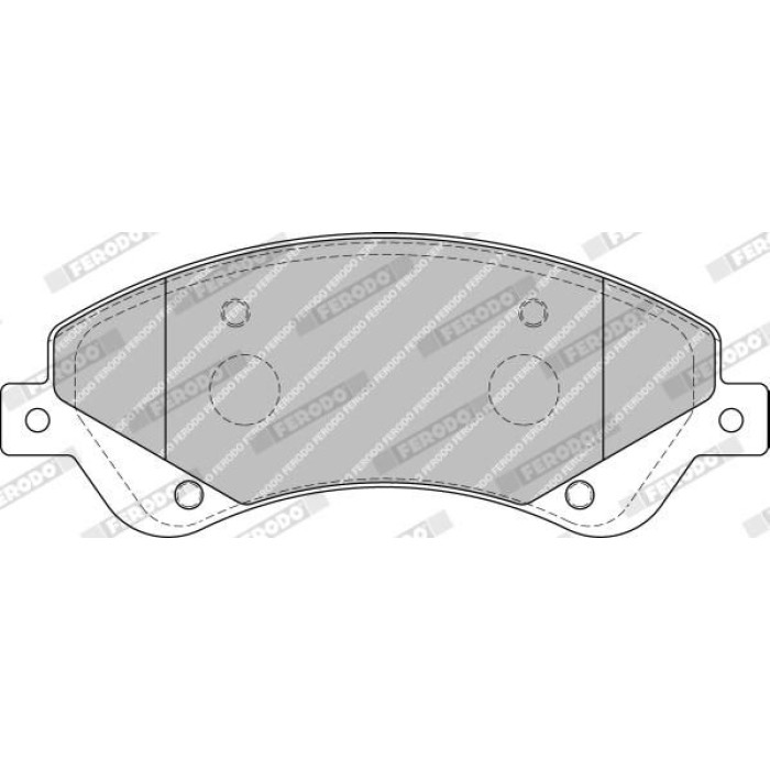 Ferodo FVR1929 Bremsbelagsatz, Scheibenbremse PREMIER ECO FRICTION Ferodo FVR1929 Bremsbelagsatz, Scheibenbremse PREMIER ECO FRICTION