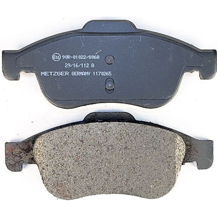 Metzger 1170265 Bremsbelagsatz, Scheibenbremse Metzger 1170265 Bremsbelagsatz, Scheibenbremse