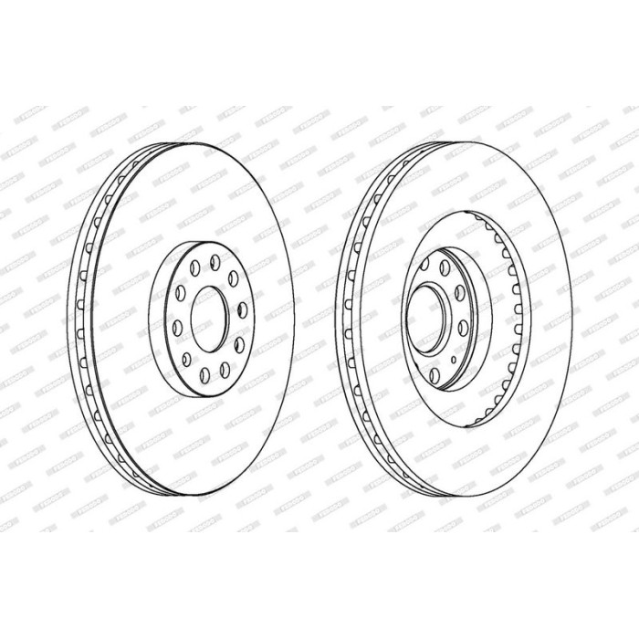 Ferodo DDF1504C-1 Bremsscheibe PREMIER Ferodo DDF1504C-1 Bremsscheibe PREMIER