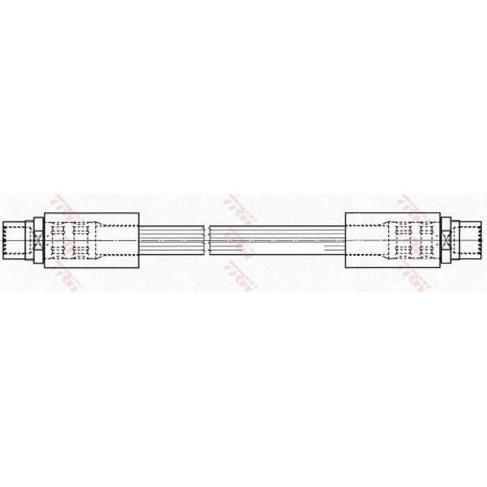 TRW PHA489 Bremsschlauch TRW PHA489 Bremsschlauch