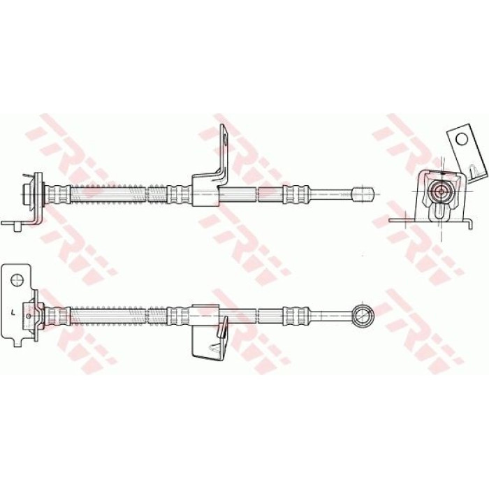 TRW PHD954 Bremsschlauch TRW PHD954 Bremsschlauch