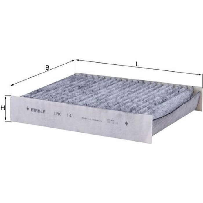 Knecht LAK 141 Filter, Innenraumluft Knecht LAK 141 Filter, Innenraumluft