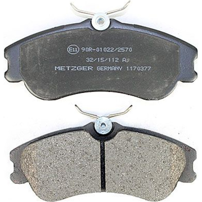 Metzger 1170377 Bremsbelagsatz, Scheibenbremse Metzger 1170377 Bremsbelagsatz, Scheibenbremse
