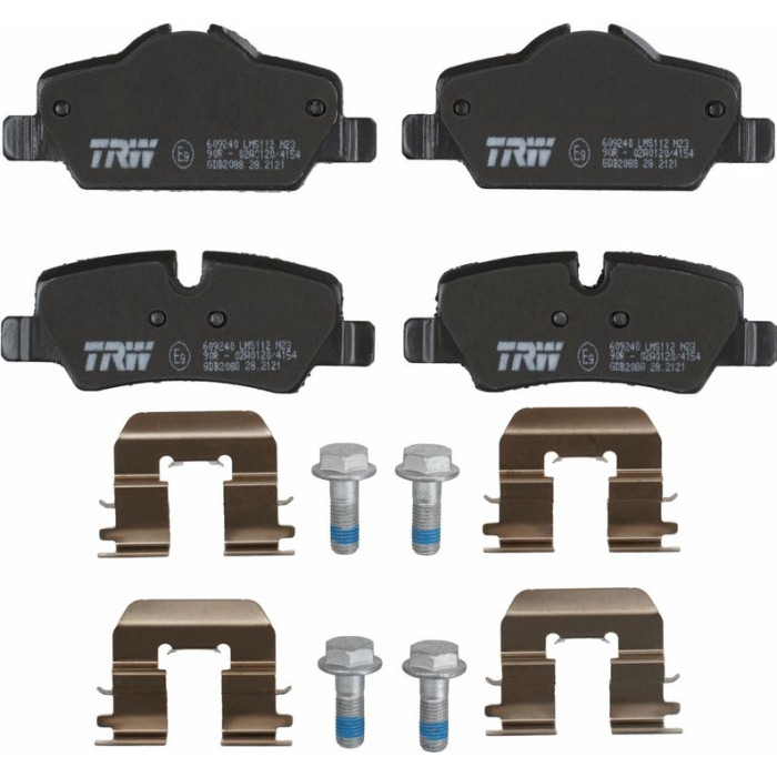 TRW GDB2088 Bremsbelagsatz, Scheibenbremse TRW GDB2088 Bremsbelagsatz, Scheibenbremse