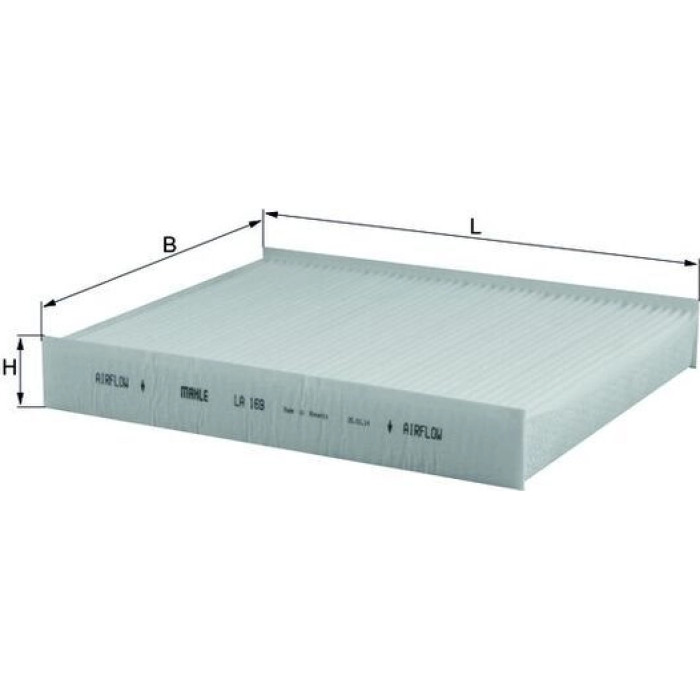 Knecht LA 169 Filter, Innenraumluft Knecht LA 169 Filter, Innenraumluft