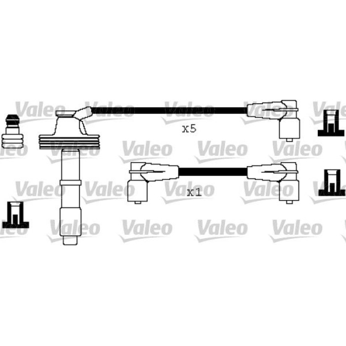 Valeo 346327 Zündleitungssatz Valeo 346327 Zündleitungssatz