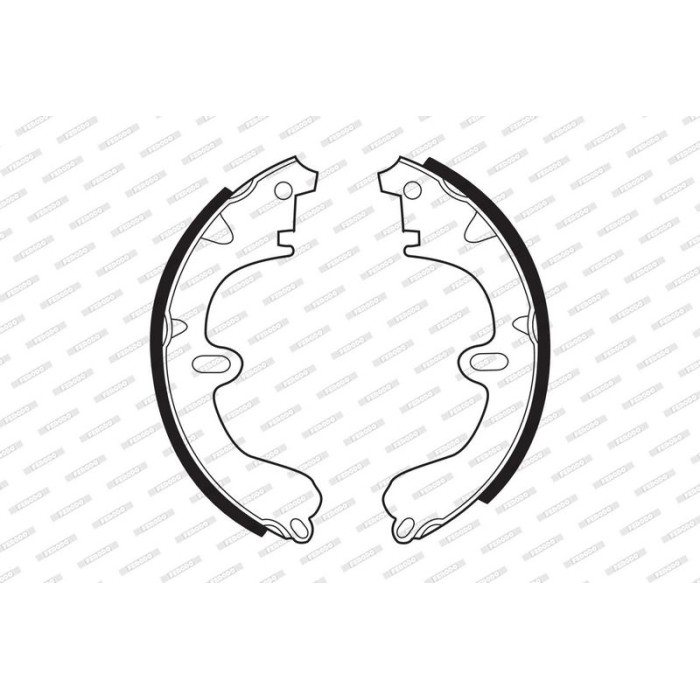 Ferodo FSB208 Bremsbackensatz PREMIER