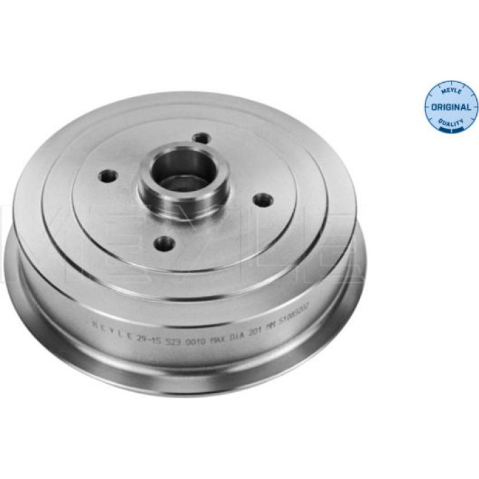 Meyle 29-15 523 0010 Bremstrommel MEYLE-ORIGINAL: True to OE