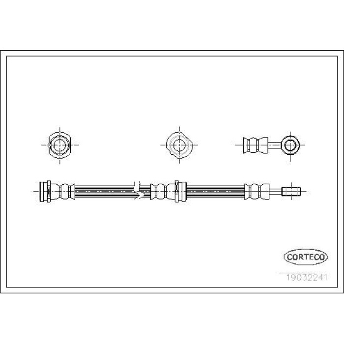 Corteco 19032241 Bremsschlauch