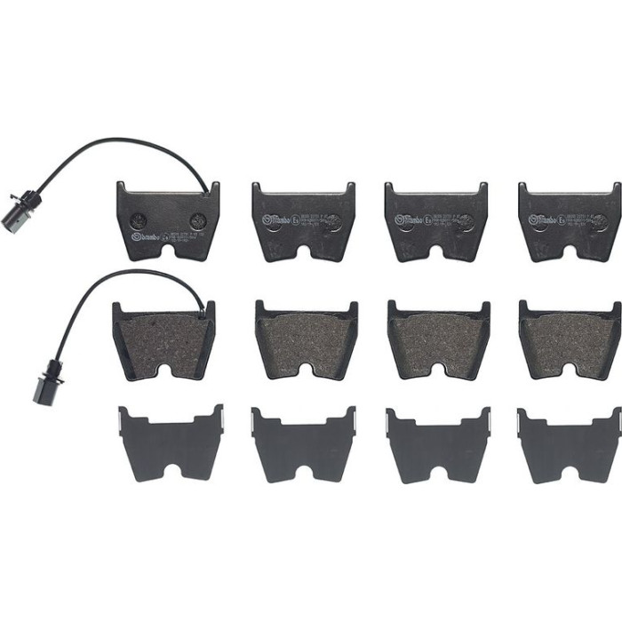 Brembo P 85 132 Bremsbelagsatz, Scheibenbremse PRIME LINE