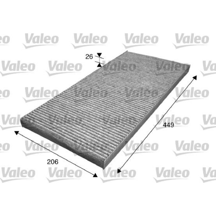 Valeo 716029 Filter, Innenraumluft CLIMFILTER PROTECT