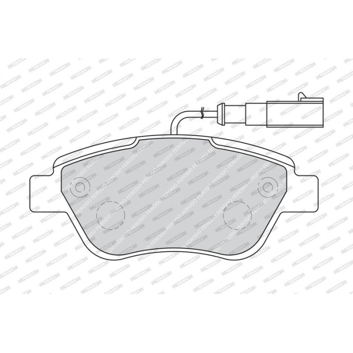 Ferodo FDB1946 Bremsbelagsatz, Scheibenbremse PREMIER ECO FRICTION
