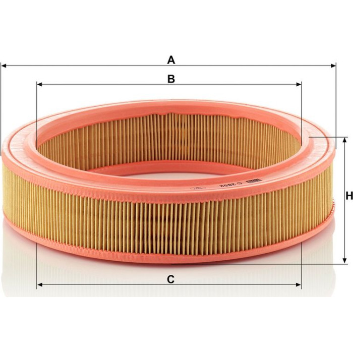 MANN-FILTER C 2852 Luftfilter MANN-FILTER C 2852 Luftfilter