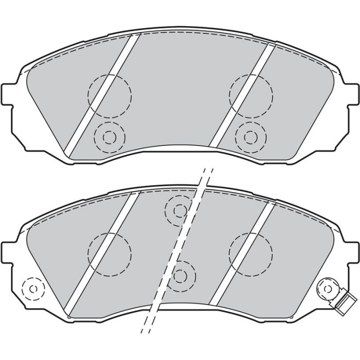 Valeo 301077 Bremsbelagsatz, Scheibenbremse ESSENTIAL