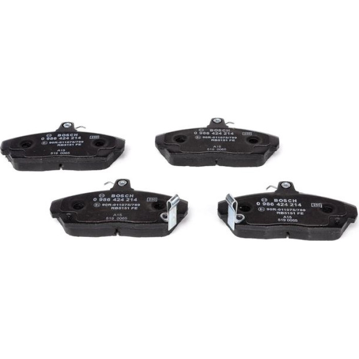 BOSCH 0 986 424 214 Bremsbelagsatz, Scheibenbremse BOSCH 0 986 424 214 Bremsbelagsatz, Scheibenbremse