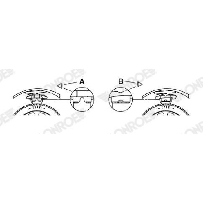 Monroe SP1153 Fahrwerksfeder SPRINGS Monroe SP1153 Fahrwerksfeder SPRINGS