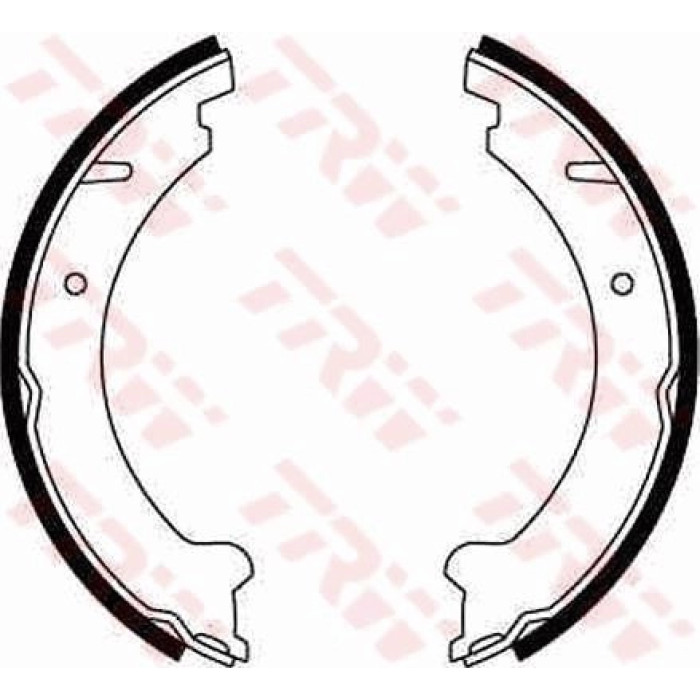 TRW GS8599 Bremsbackensatz, Feststellbremse