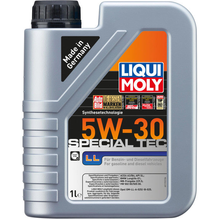 LIQUI MOLY 1192 Motoröl Special Tec LL 5W-30, 1L LL 5W-30