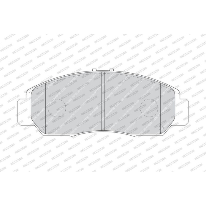 Ferodo FDB1669 Bremsbelagsatz, Scheibenbremse PREMIER ECO FRICTION Ferodo FDB1669 Bremsbelagsatz, Scheibenbremse PREMIER ECO FRICTION