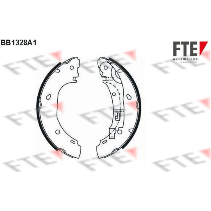 FTE 9100085 Bremsbackensatz
