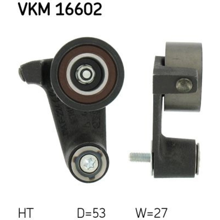 SKF VKM 16602 Spannrolle, Zahnriemen SKF VKM 16602 Spannrolle, Zahnriemen
