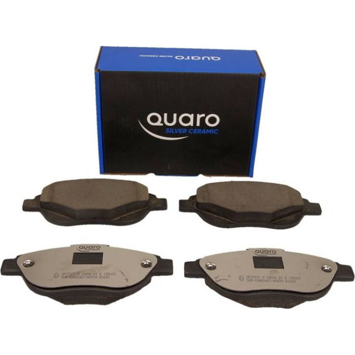 QUARO QP3797C Bremsbelagsatz, Scheibenbremse SILVER CERAMIC