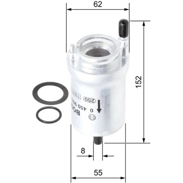 BOSCH 0 450 905 925 Kraftstofffilter BOSCH 0 450 905 925 Kraftstofffilter