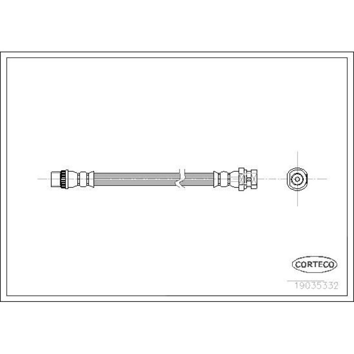 Corteco 19035332 Bremsschlauch