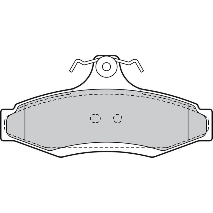 Valeo 598902 Bremsbelagsatz, Scheibenbremse Valeo 598902 Bremsbelagsatz, Scheibenbremse