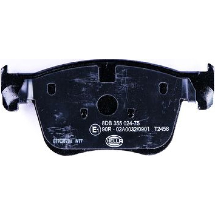 Hella 8DB 355 024-751 Bremsbelagsatz, Scheibenbremse Hella 8DB 355 024-751 Bremsbelagsatz, Scheibenbremse