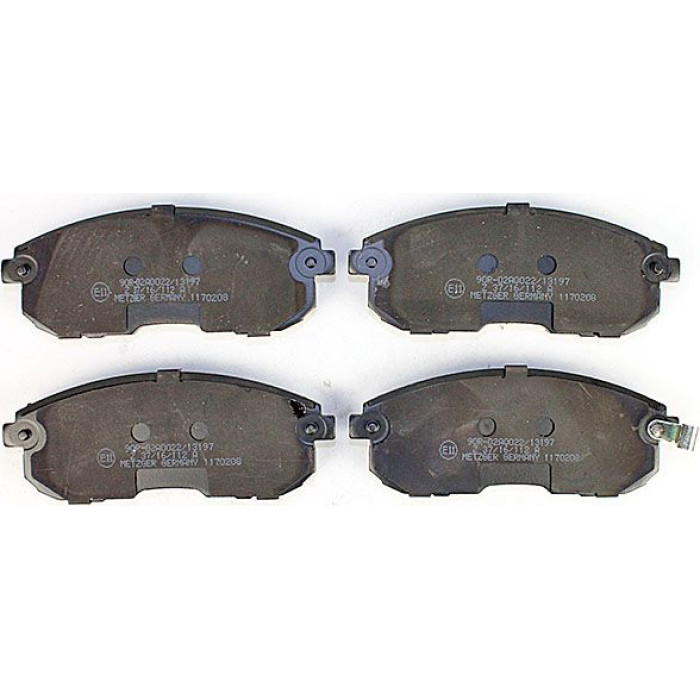Metzger 1170208 Bremsbelagsatz, Scheibenbremse Metzger 1170208 Bremsbelagsatz, Scheibenbremse