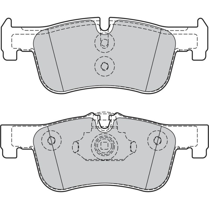 Valeo 601318 Bremsbelagsatz, Scheibenbremse Valeo 601318 Bremsbelagsatz, Scheibenbremse
