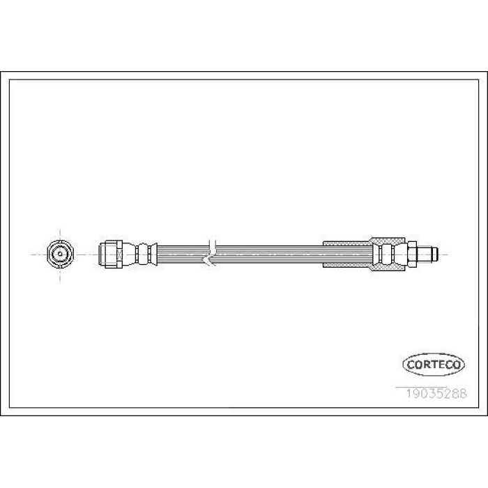 Corteco 19035288 Bremsschlauch