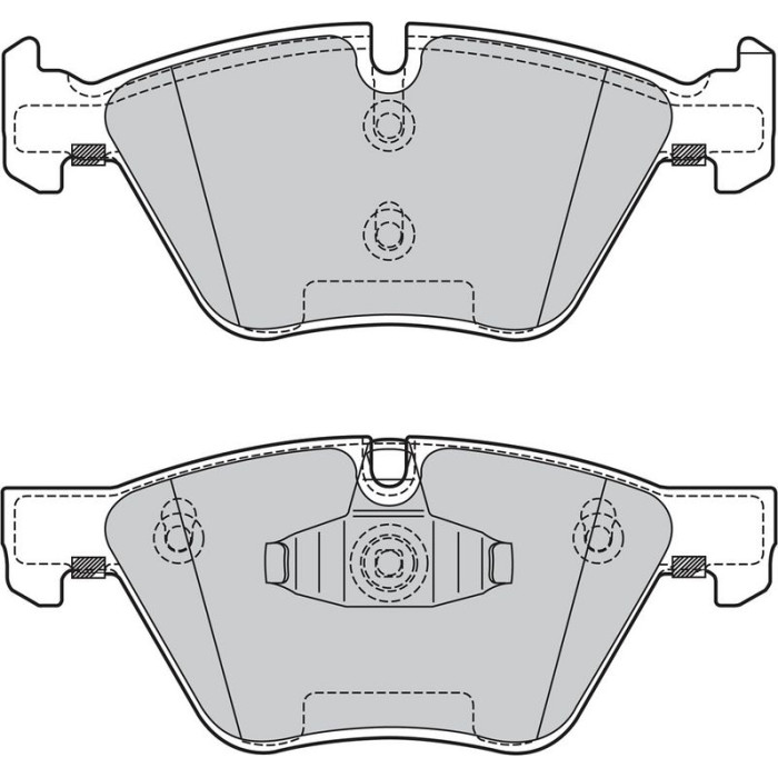 Valeo 601126 Bremsbelagsatz, Scheibenbremse