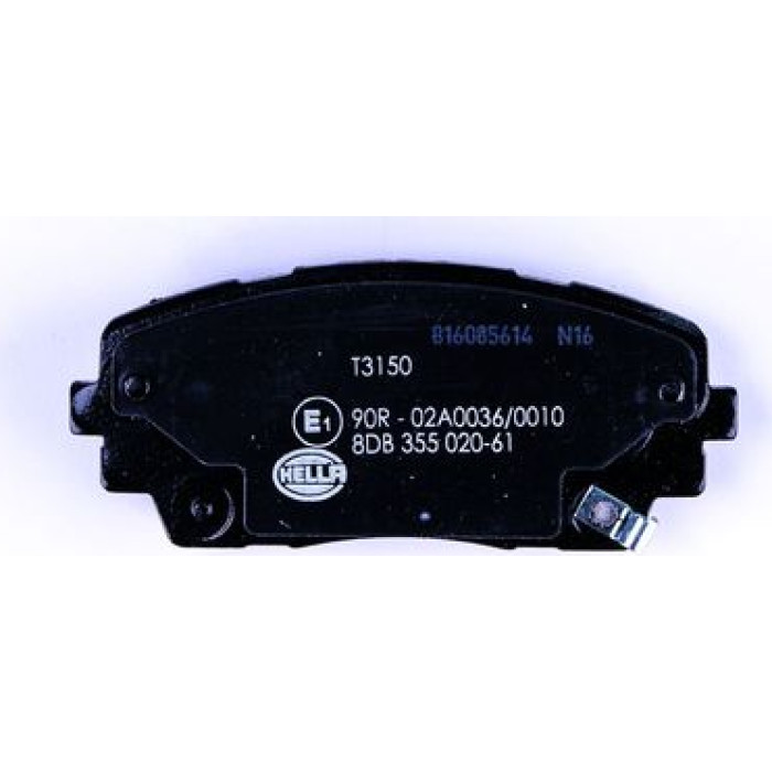 Hella 8DB 355 020-611 Bremsbelagsatz, Scheibenbremse Hella 8DB 355 020-611 Bremsbelagsatz, Scheibenbremse